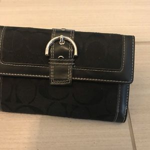 Coach wallet - EUC